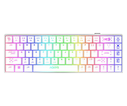 Klawiatura AQIRYS MIRA 2.0 white